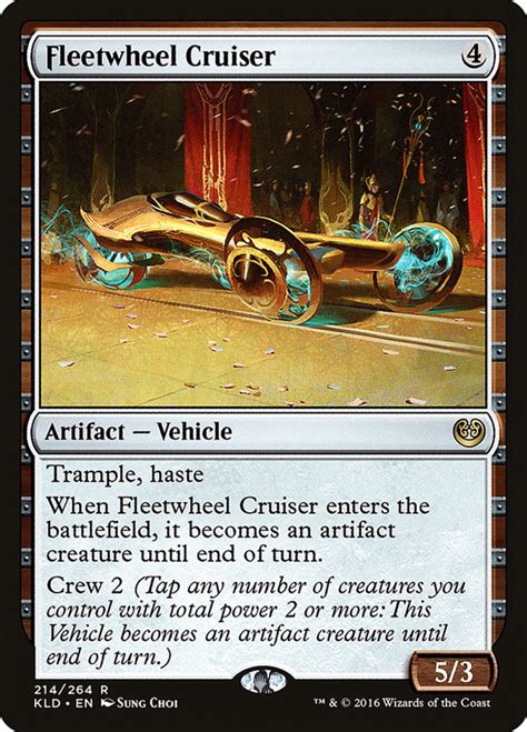 magic the gathering artifact vehicle